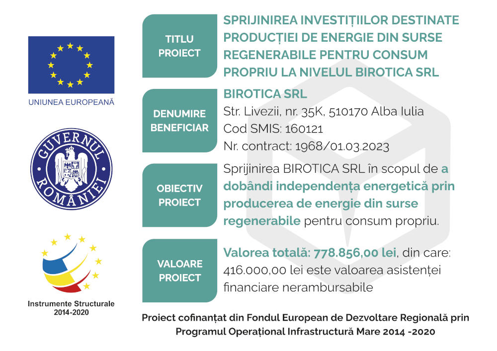 Afis Proiect Birotica